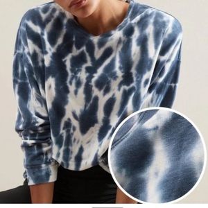 Banana Republic Tie-Dye Long Sleeve Sweatshirt (L)